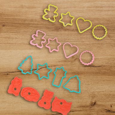 Cortadores de galletas 30 piezas 5cm - Miniso