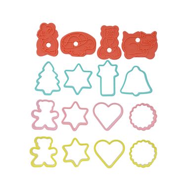 Cortadores de galletas 30 piezas 5cm - Miniso