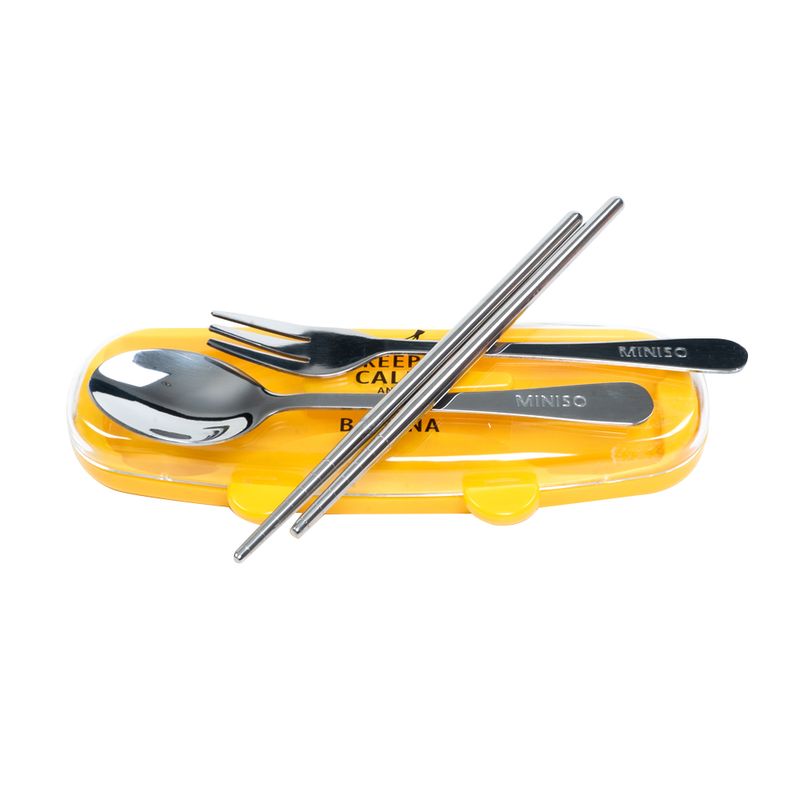Set-de-cubiertos-con-estuche-azul-amarillo-3pzas-Miniso-2-5