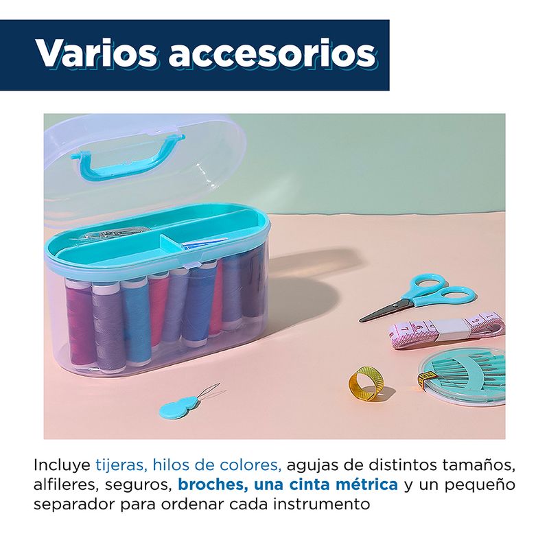 Kit De Costura Con Estuche - Hogar - Miniso en Línea - Miniso