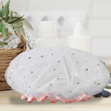Gorro de ducha de doble capa sparkling star series - Miniso