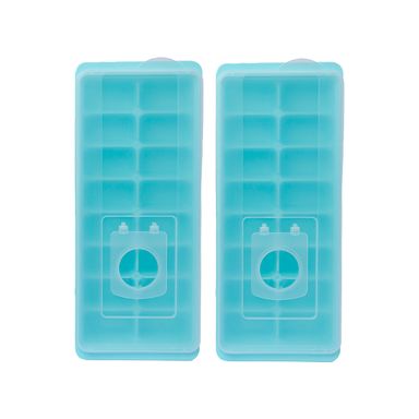 Molde para cubos de hielo azul 2pzas -  Miniso