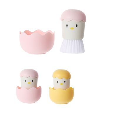 Cepillo de limpieza de diseño de pollitos recién nacidos 10x6cm -  Miniso