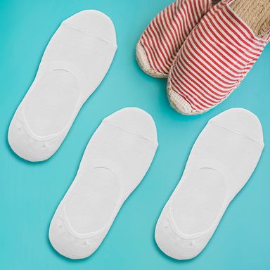 Medias para mujer miniso estilo japonés 2 pares blanco - Miniso