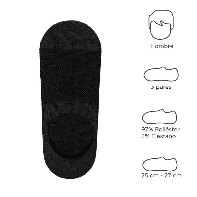 Medias-transpirable-para-hombre-liso-miniso-3-pares-Miniso-3-11854