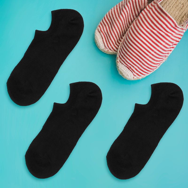 Medias-para-mujer-transpirables-miniso-negro-3-pares-Miniso-2-11860