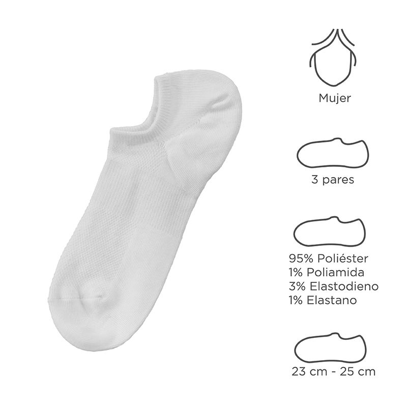 Medias-para-mujer-transpirables-miniso-blanco-3-pares-Miniso-3-11861