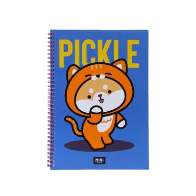 Libretas y cuadernos A4 mini family animal cosplay series pickle libro de alambre 100 hojas - Miniso