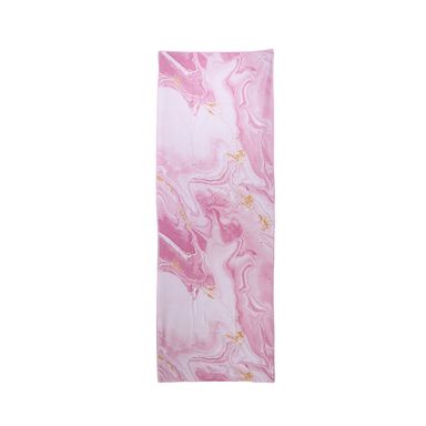 Toalla para yoga dorado con rosa 60x173cm -  Miniso