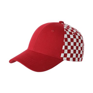 Gorra de baseball checkerboard rojo -  Miniso