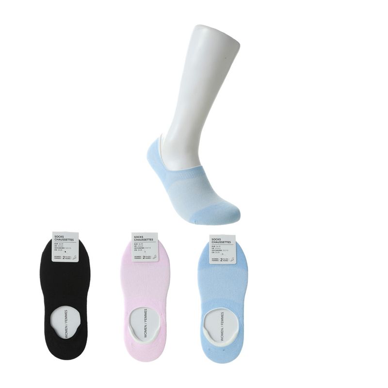 Medias-para-mujer-liso-2-pares-mix-de-colores-Miniso-1-10820