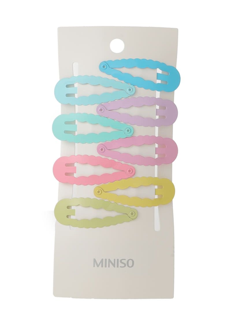 Broches-para-cabello-8-pzas-forma-de-gota-ondulada-mix-de-colores-Miniso-2-10810