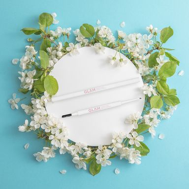 Lápiz delineador para cejas glam 01 café oscuro -  Miniso