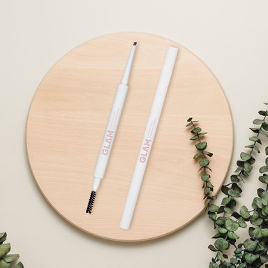 Lápiz delineador para cejas glam 03 marrón -  Miniso