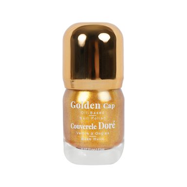Esmalte para uñas a base de aceite con tapa dorada 12 oro starlight -  Miniso