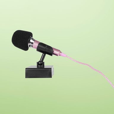 Micrófono mini rosa -  Miniso