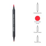 Plum-n-a-base-de-agua-doble-punta-rojo-coral-Miniso-2-343