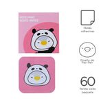 Post-it-blocs-de-notas-con-anillo-serie-mini-family-animal-cosplay-day-pen-60-hojas-2-paquetes-Miniso-3-12344