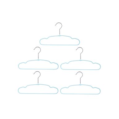 Gancho para ropa antideslizante infantil x 5 pzs celeste -  Miniso