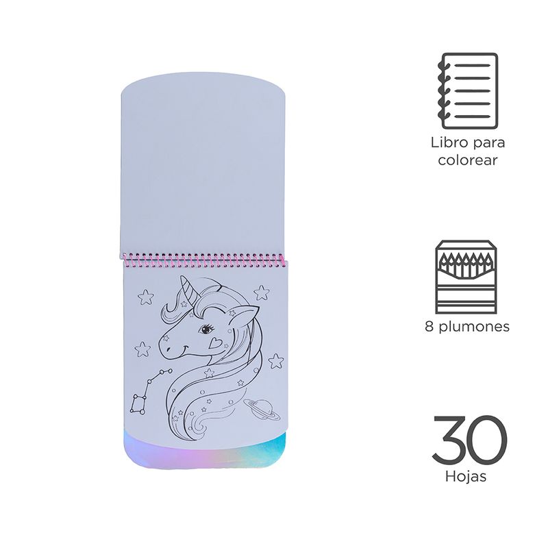 Set-para-jugar-set-de-libros-de-pintura-de-la-serie-de-bricolaje-30-hojas-unicornio-Miniso-3-11401
