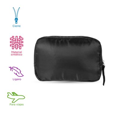 Neceser de viaje para accesorios negro -  Miniso
