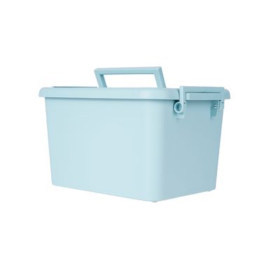 Caja de almacenamiento azul -  Miniso