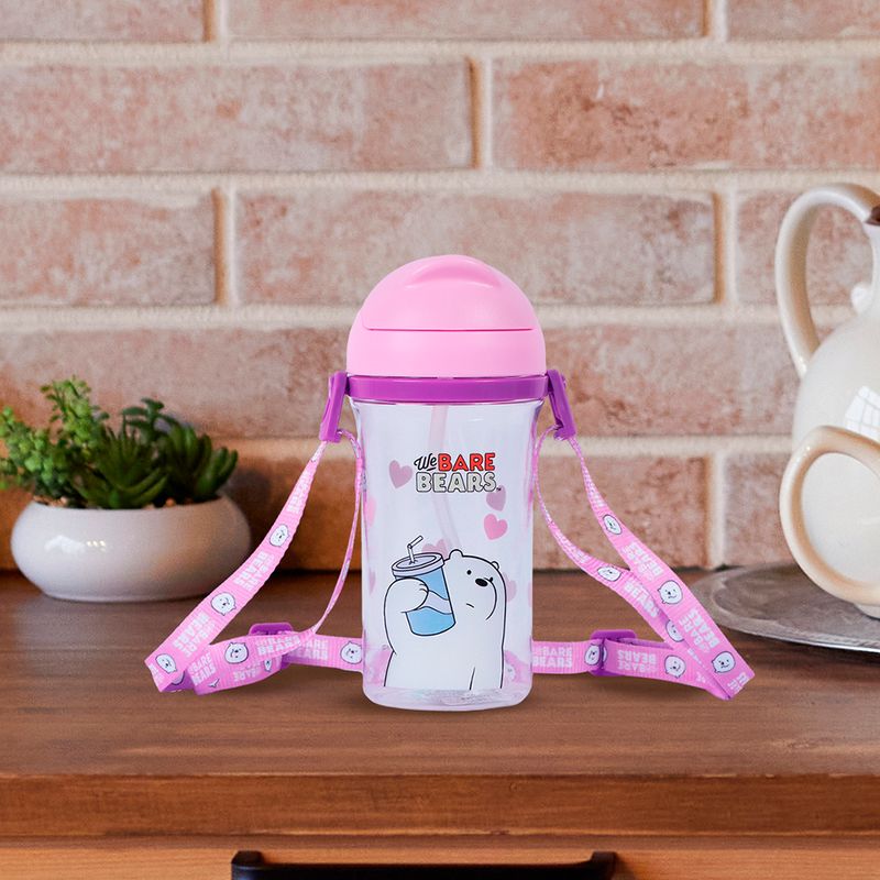 Tomatodo-de-plastico-we-bare-bears-collection-5-0-con-sorbete-y-correa-400-ml-polar-rosa-We-Bare-Bears-8-11901