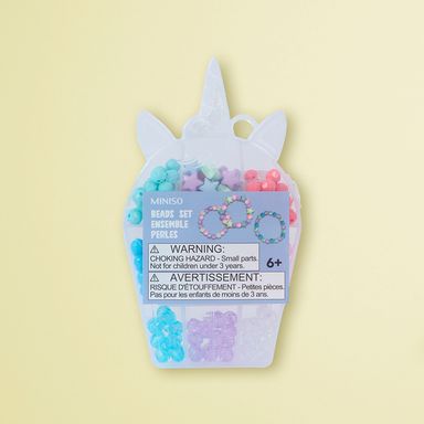 Material decorativo juego de cuentas de la serie de pascua unicornio 9.3cm miniso -  Miniso