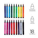 Juego-de-marcadores-triangulares-grandes-de-18-colores-Miniso-3-12629