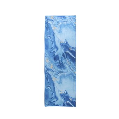 Toalla para yoga dorado con azul 60x173cm -  Miniso