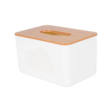 Caja para pañuelos con patron de madera M - Miniso