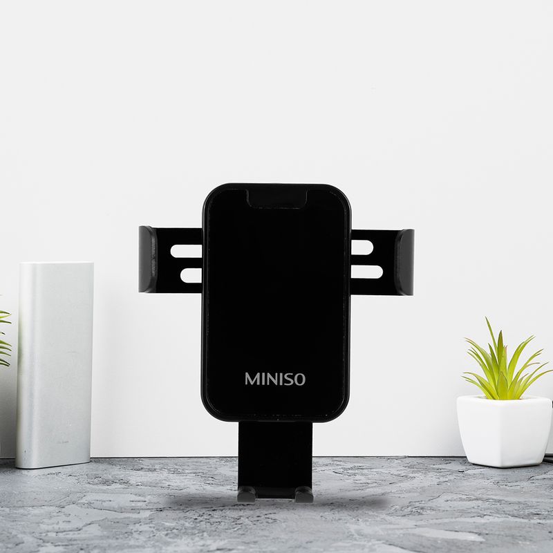 Soporte-de-coche-para-celular-de-gravedad-aluminio-negro-miniso-Miniso-8-12133
