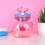 Tomatodo-de-pl-stico-de-cerdito-con-correa-y-sorbete-1400-ml-azul-14-5x14-5x16-cm-Miniso-7-12262