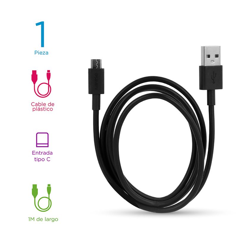 Cable-de-datos-tipo-c-negro-1m-Miniso-3-11846