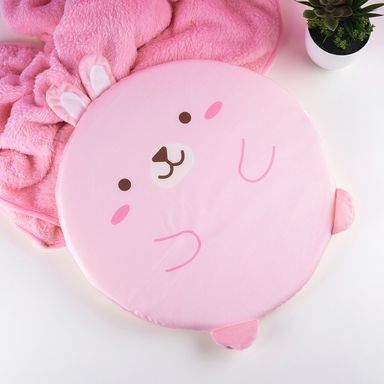 Cojín de asiento redondo de la serie de animales conejo 40x3 cm - Miniso