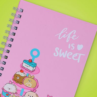 Libretas y cuadernos mini family sweetheart bunny 50 hojas B 15.5cm mini family -  Miniso