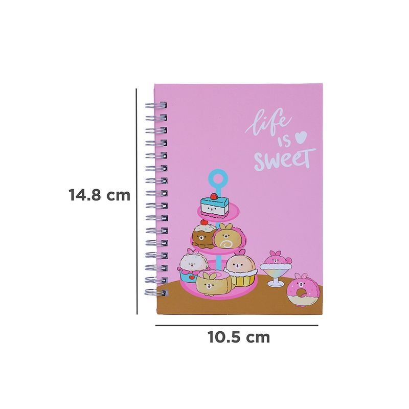 Libretas-y-cuadernos-mini-family-sweetheart-bunny-50-hojas-B-15-5cm-mini-family-Miniso-6-12577