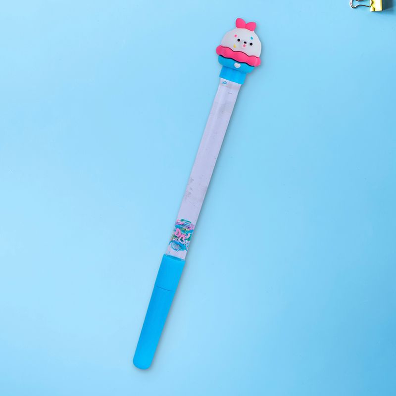 Lapicero-de-gel-con-purpurina-de-la-serie-sweet-bunny-0-5-mm-azul-mini-family-Miniso-4-11757