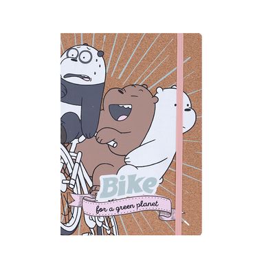Cuadernos we bare bears colección 5.0 libro de tapa dura de corcho A5 96 hojas - We Bare Bears