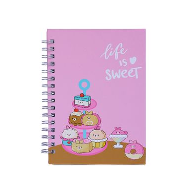 Libretas y cuadernos mini family sweetheart bunny 50 hojas B 15.5cm mini family -  Miniso