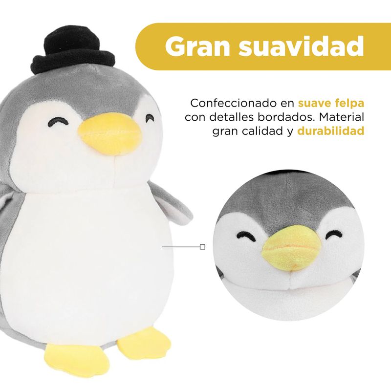 Peluche-de-ping-ino-gris-Miniso-4-1235
