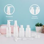 Set-de-botellas-de-viaje-transparente-50ml-8-pzas-Miniso-5-12504