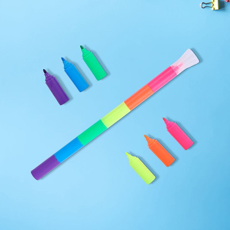 Plumon-resaltador-en-forma-de-bamb-de-la-serie-candy-rainbow-27-5cm-miniso-Miniso-4-12617