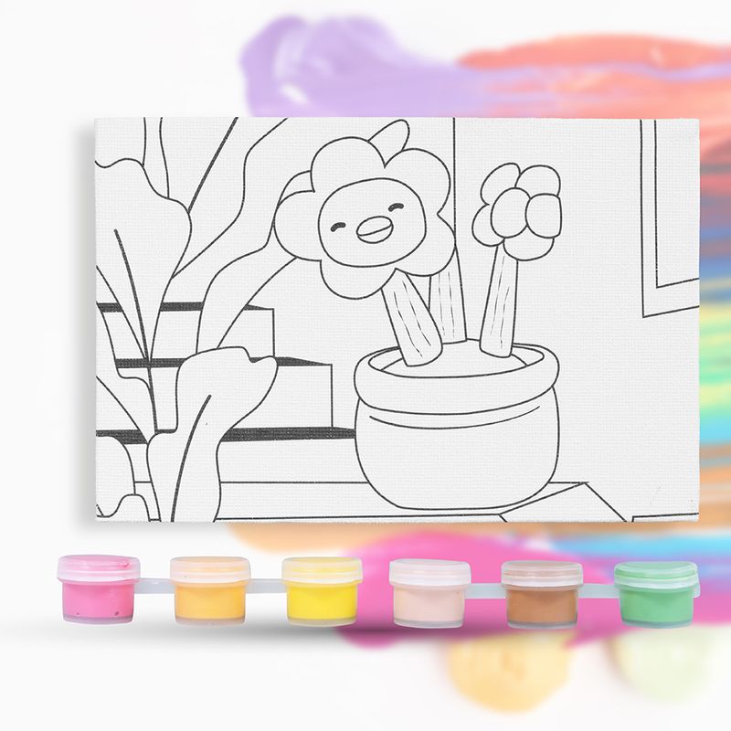 Kit-de-pintura-mini-10-15-cm-con-6-colores-y-1-pincel-de-flor-Miniso-2-7988