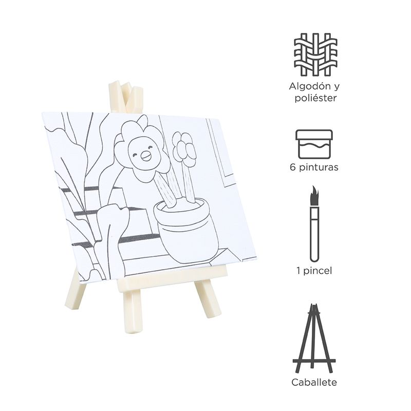 Kit-de-pintura-mini-10-15-cm-con-6-colores-y-1-pincel-de-flor-Miniso-3-7988