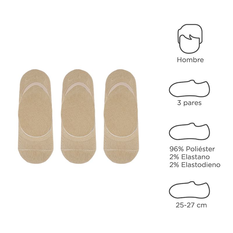 Medias-para-hombre-miniso-beige-3-pares-Miniso-3-12528