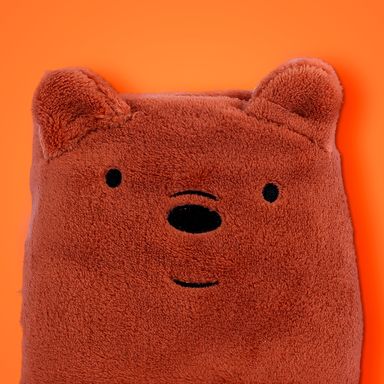 Toalla de baño polar absorbente we bare bears pardo 75x35 cm -  We Bare Bears