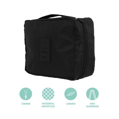 Organizador de viaje sencillo negro - Miniso