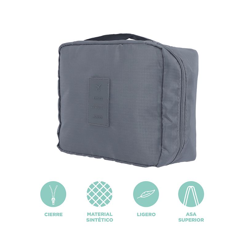 Organizador-de-viaje-sencillo-gris-Miniso-3-4918
