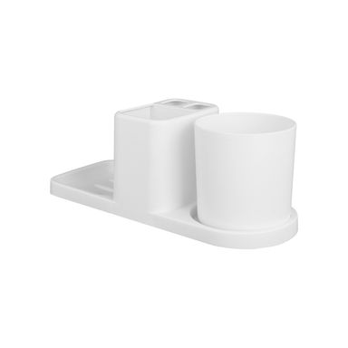 Taza portacepillos de dientes para una persona blanco -  Miniso